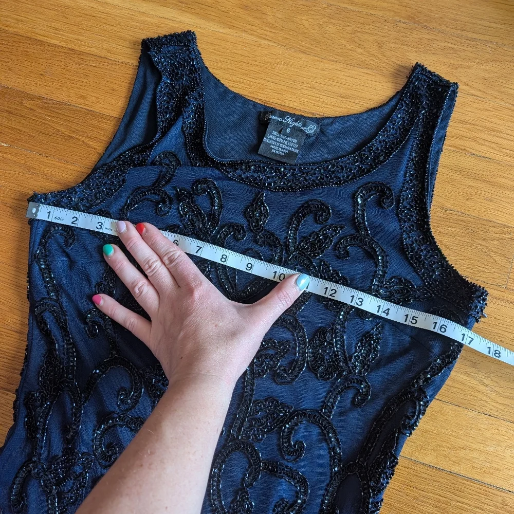 EUC Pisarro Nights Dress Size 6 - Picture 10 of 11